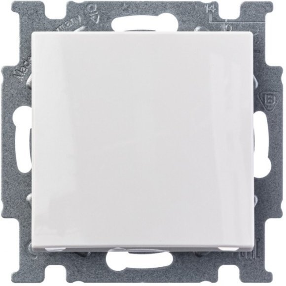 Выключатель 1-клавишный ABB BASIC55, скрытый монтаж, альпийский белый, 2CKA001012A2139 в Москве Выключатель 1-клавишный ABB BASIC55, скрытый монтаж, альпийский белый, 2CKA001012A2139 в Москве