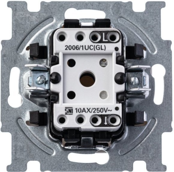 Выключатель 1-клавишный ABB BASIC55, скрытый монтаж, альпийский белый, 2CKA001012A2139 в Москве Выключатель 1-клавишный ABB BASIC55, скрытый монтаж, альпийский белый, 2CKA001012A2139 в Москве