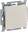 Выключатель 1-клавишный ABB BASIC55, скрытый монтаж, слоновая кость, 2CKA001012A2146 в Москве