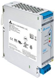 DRM-24V240W1PN Блок питания 1х220В AC или 88-375В DC, Uвых = 24В, I нагрузки макс = 10А, 240Вт, метал. корпус, буст до 7 сек, функ. APB, реле, LED