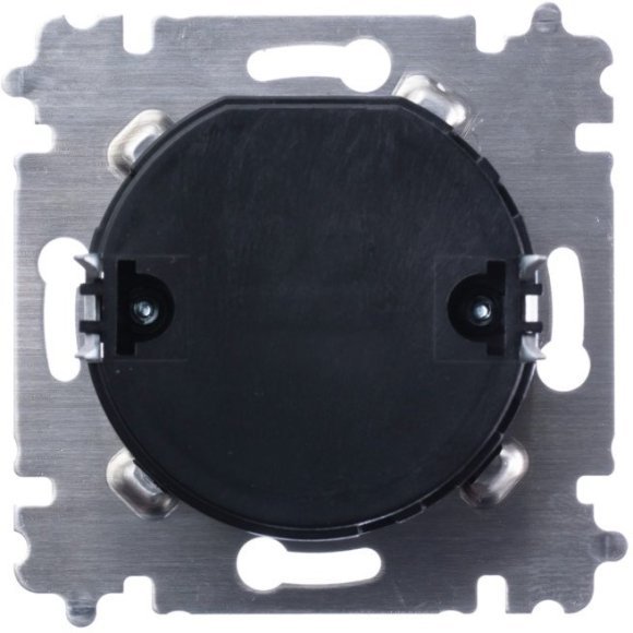 Терморегулятор с поворотной ручкой ABB LEVIT, скрытый монтаж, жемчуг / ледяной, 2CHH920003A6068 в Москве