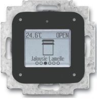 6108/60-500 6-и функциональный сенсор KNX с дисплеем + 5 входов, 2CKA006115A0454