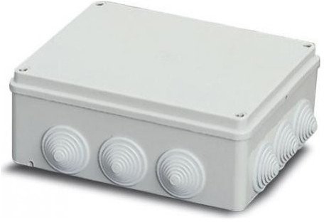 Коробка расп.гермет.с вводами пласт.винт IP55 310х240х110мм ШхВхГ, 1SL0828A00 в Москве