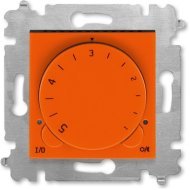 Терморегулятор с поворотной ручкой ABB LEVIT, скрытый монтаж, оранжевый / дымчатый черный, 2CHH920003A6066 Терморегулятор с поворотной ручкой ABB LEVIT, скрытый монтаж, оранжевый / дымчатый черный, 2CHH920003A6066