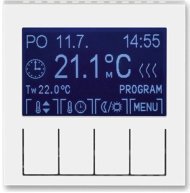 Терморегулятор универсальный программируемый ABB LEVIT, с дисплеем, белый / белый, 2CHH911031A4003 Терморегулятор универсальный программируемый ABB LEVIT, с дисплеем, белый / белый, 2CHH911031A4003