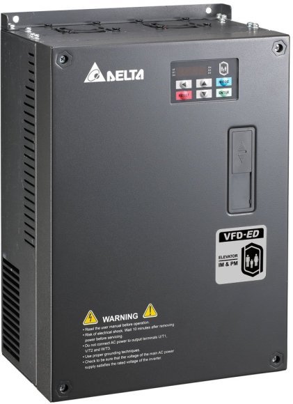 Лифтовые преобразователи частоты Delta Electronics VFD055ED43S (5.5кВт 3ф 400В) серии VFD-ED в Москве