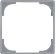 Вставка декоративная ABB BASIC55, серебристый металлик, 2CKA001726A0223
