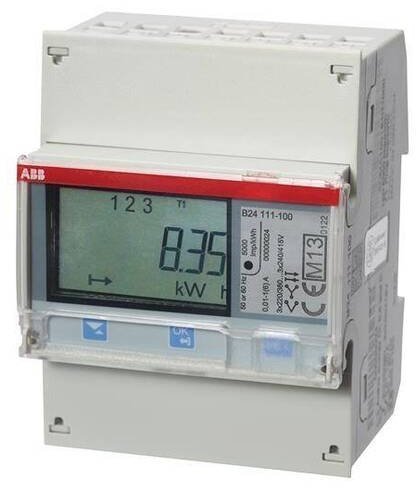 Счетчик электроэнергии однотарифный ABB B23 трехфазный 5(65)А, кл.т. 1, 2CMA100804R1000 в Москве