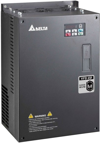 Лифтовые преобразователи частоты Delta Electronics VFD220ED43S (22кВт 3ф 400В) серии VFD-ED в Москве