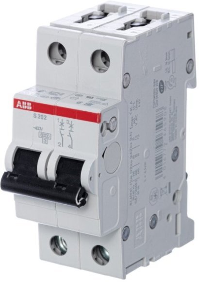 Автомат.выкл-ль 2-полюсный S202 C20, 2CDS252001R0204 в Москве