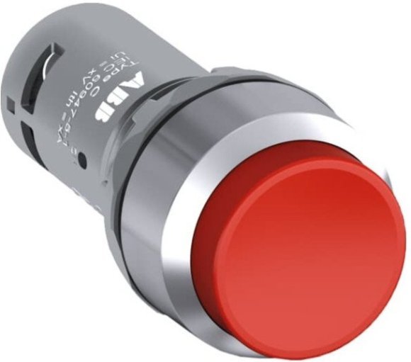 Кнопка CP3-30R-20 красная с выступающей клавишей без фиксации 2НО, 1SFA619102R3021 в Москве