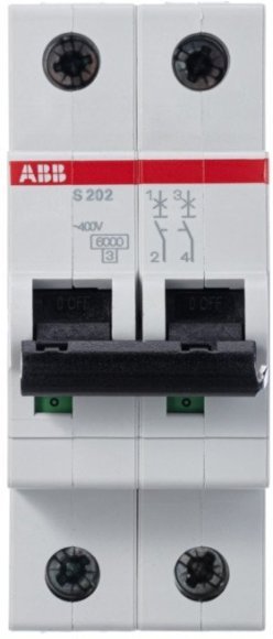 Автомат.выкл-ль 2-полюсный S202 C32, 2CDS252001R0324 в Москве
