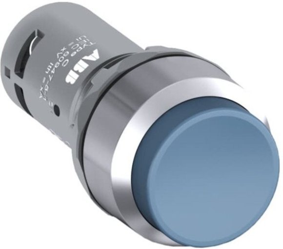 Кнопка CP3-30L-20 синяя с выступающей клавишей без фиксации 2НО, 1SFA619102R3024 в Москве