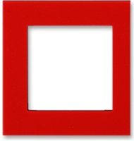 Накладка внешняя на многопостовую рамку ABB LEVIT, красный, 2CHH010250A8065
