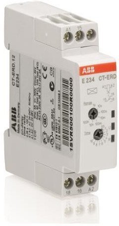 Реле времени CT-ERD.12 модульное (задержка на включ.) 24-48B DC, 24-240B AC (7 временных диапазонов 0,05с...100ч) 1ПК, 1SVR500100R0000 в Москве
