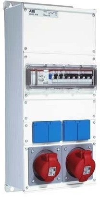 Бокс M32/2JFB CTFL с розеткамии фланцами в сборе, металл, IP44, 2CMA100022R1000 в Москве