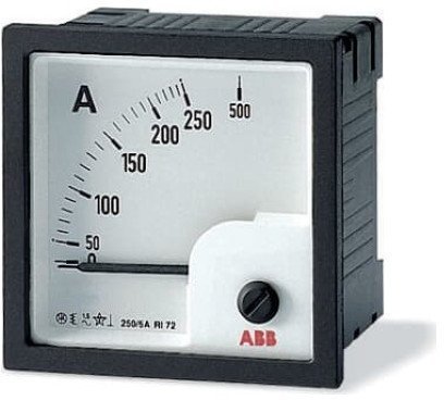 Амперметр щитовой ABB AMT 20А AC, аналоговый, кл.т. 1,5, 2CSG312060R4001 в Москве