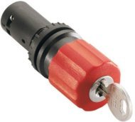 Кнопка CE3K1-10R-11 аварийного останова с фиксацией 1НО1НЗ отпускание ключом 30мм, 1SFA619502R1071 Кнопка CE3K1-10R-11 аварийного останова с фиксацией 1НО1НЗ отпускание ключом 30мм, 1SFA619502R1071