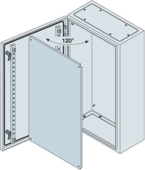 SR Корпус шкафа с монт.платой 1000х600х300мм ВхШхГ, SRN10630K в Москве