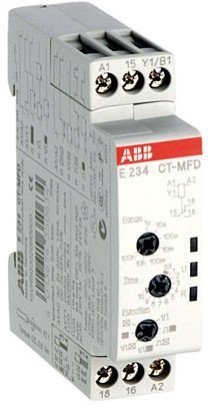 Реле времени CT-MFD.21 модульное многофункц. (7 функций) 12-240В AC/DC (7временных диапазонов 0,05с...100ч) 2ПК, 1SVR500020R1100 в Москве