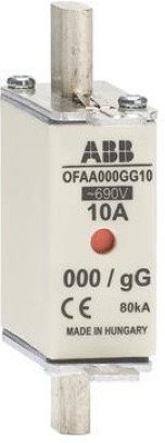 Предохранитель OFAA000GG10 10A тип gG размер000, до 690В, 1SCA022661R8500 в Москве