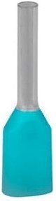Наконечник каб. 2FER0308P-G, медь лужен./полипропилен, втулка, двойной, бирюзовый, 2x0.34мм2, 8мм, 500 шт. в пачке, 7TCA301140R0331