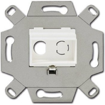 Суппорт для RCA-разъемов ABB, альпийский белый, 2CKA000230A0445 в Москве