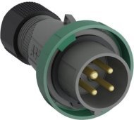 Вилка кабельная Easy&Safe 316EP2W, 16А, 3P+E, IP67, 2ч, 2CMA101076R1000