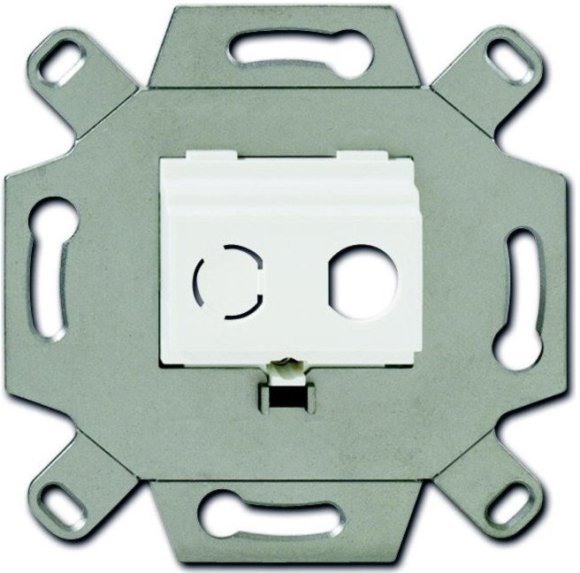 Суппорт для ТВ-разъемов ABB, альпийский белый, 2CKA000230A0437 в Москве