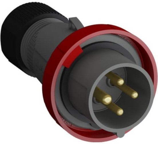 Вилка кабельная Easy&Safe 316EP3W, 16А, 3P+E, IP67, 3ч, 2CMA101077R1000 в Москве