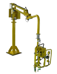 Пневматический манипулятор на колонне