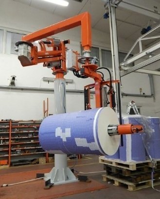 Пневматический манипулятор на колонне в Москве Пневматический манипулятор на колонне в Москве