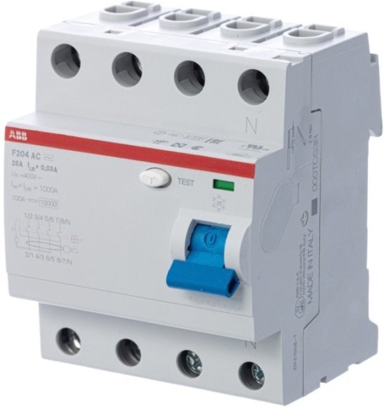 Выкл.диф.тока 4мод. F204 AC-63/0,1, 2CSF204001R2630 в Москве