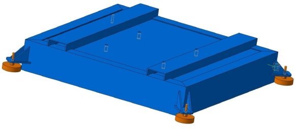 Пневматический манипулятор на перемещаемом напольном основании в Москве