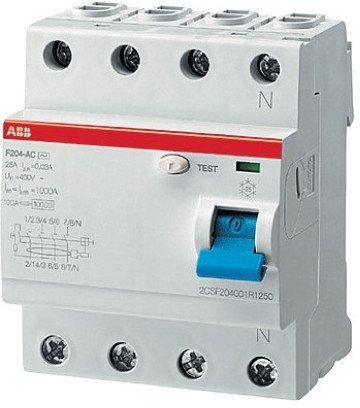 Выкл.диф.тока 4мод. F204 A-40/0,03, 2CSF204101R1400 в Москве