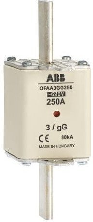 Предохранитель OFAA3GG400 400A тип gG размер3, до 690В, 1SCA022701R1260 в Москве