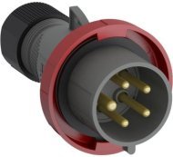 Вилка кабельная Easy&Safe 416EP3W, 16А, 3P+N+E, IP67, 3ч, 2CMA101087R1000