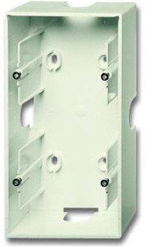 Коробка для открытого монтажа, 2 пост, серия future, цвет слоновая кость, 2CKA001799A0901 в Москве