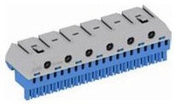Клеммник самозажимной N20x4+6x25мм ZK206B (5шт), 1SPE007715F9707 в Москве
