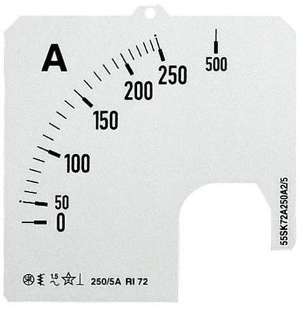 Шкала для амперметра SCL-A1-100/72, 2CSG112189R5011 в Москве