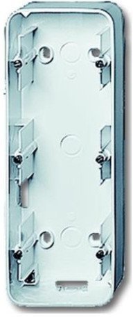 Коробка для открытого монтажа, 3 пост, серия Reflex SI, цвет альпийский белый, 2CKA001799A0981 в Москве
