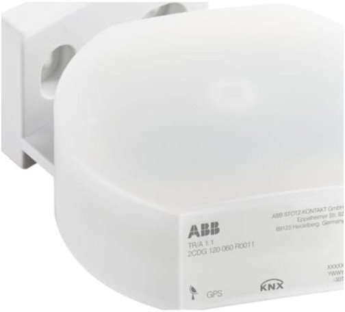 TR/A1.1 GPS KNX приёмник времени и даты, датчик температуры и освещённости, 2CDG120060R0011 в Москве