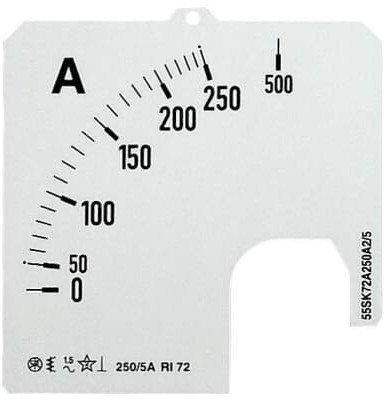 Шкала для амперметра SCL-A1-400/72, 2CSG112279R5011 в Москве