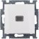 Выключатель 1-клавишный ABB BASIC55 с подсветкой, скрытый монтаж, альпийский белый, 2CKA001012A2153 в Москве